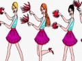 Joc Cheerleaders Coloring