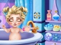 Joc Frozen Elsa Baby Bath