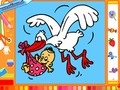 Joc Stork and baby