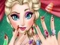 Joc Elsa Christmas Manicure