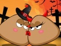 Joc Pou. Halloween kissing