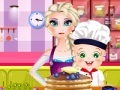 Joc Elsa and Rosy. Pancakes day