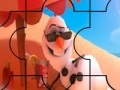Joc Olaf toma el sol Puzzle
