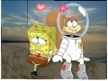 Joc SpongeBob and Sandy in space