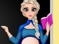Joc Pregnant Elsa. School teacher