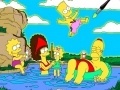 Joc Vacationing Simpsons: Kids Coloring