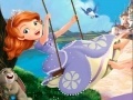 Joc Princess Sofia: A swing in a garden - Puzzles