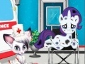 Joc Pony in hospital
