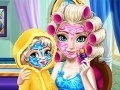 Joc Cold Heart: Real makeup mother Elsa