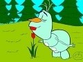 Joc Olaf Frozen Fever Corloring