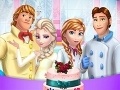 Joc Frozen Family Cooking Wedding Cake