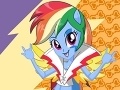 Joc Equestria Girls: Rainbow Rocks - Rainbow Dash Dress Up