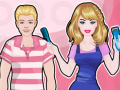 Joc Barbie hairdresser with ken
