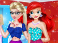 Joc Elsa and Ariel Club Party
