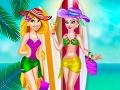 Joc Elsa & Rapunzel: Swimsuit Fashion