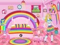 Joc Barbie: Rainbow Bedroom Decor