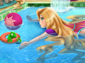 Joc Rapunzel swimming pool