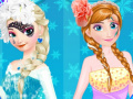Joc Elsa vs Anna Make Up Contest