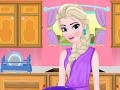 Joc Elsa Cooking Ricotta Pie