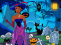 Joc Princess Halloween Graveyard Cleaning