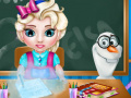Joc Baby Elsa School Time