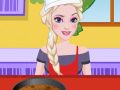 Joc Elsa Cooking Four Egg Yellow Cake