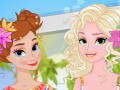 Joc Anna And Elsa Tropical Vacation 