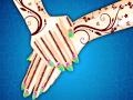 Joc Indian Wedding Girl Manicure and Pedicure