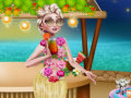 Joc Princess hawaiian themed party 