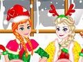 Joc Elsa And Anna Christmas Day