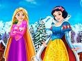 Joc Rapunzel And Snow White Winter Dress Up