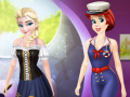 Joc Ariel And Elsa Career Dress Up