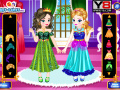 Joc Baby Elsa With Anna Dress Up