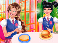 Joc Princesses Burger Cooking