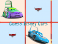 Joc Guess Disney Cars