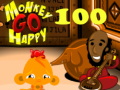 Joc Monkey Go Happy Stage 100