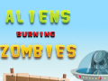 Joc Aliens Burning Zombies