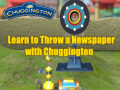 Joc Learn to Throw a Newspaper with Chuggington