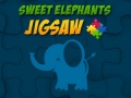 Joc Sweet Elephants Jigsaw
