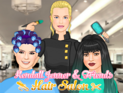 Kendall Jenner & Friends salon de coafură .