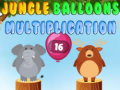 Joc Jungle balloons multiplication