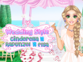 Joc Wedding Style Cinderella vs Rapunzel vs Elsa