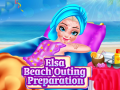 Joc Elsa Beach Outing Preparation