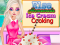 Joc Elsa Homemade Ice Cream Cooking