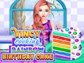 Joc Vincy Cooking Rainbow Birthday Cake