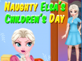 Joc Naughty Elsa’s Children’s Day