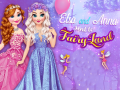 Joc Elsa and Anna Sent to Fairyland