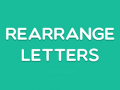 Joc Rearrange Letters