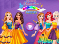 Joc Disney Princesses Rainbow Dresses