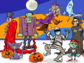 Joc Find 5 Differences Halloween